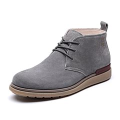 Bata/拔佳2019冬专柜同款英伦风磨砂皮革休闲低帮短靴男81540DD9
