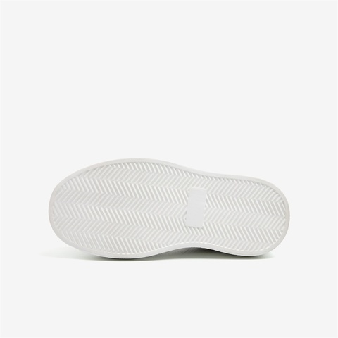 Bata小白鞋女2023秋季新款百搭牛皮厚底通勤松糕运动板鞋VPC07CM3