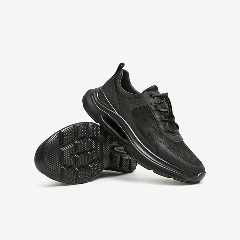 Bata休闲鞋男2023冬季商场新款厚底透气百搭增高休闲鞋ECV45DM3