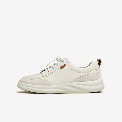 Bata休闲鞋女2024春季商场新款牛羊皮通勤舒适百搭运动鞋VPP13AM4