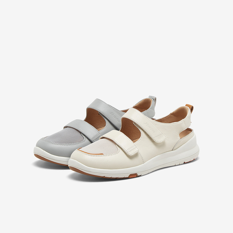 Bata后空凉鞋女2024夏商场新款牛皮运动通勤软底休闲凉鞋AYN02BH4