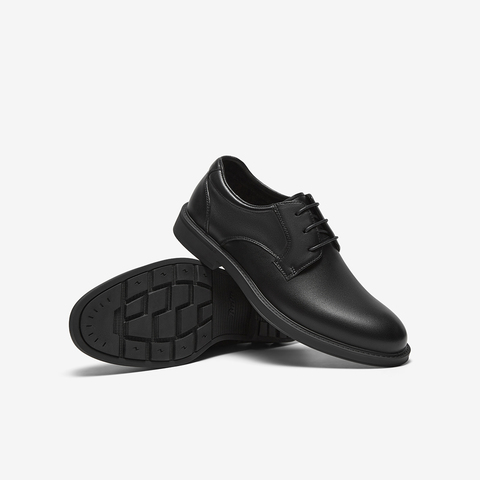 Bata英伦正装皮鞋男2024秋季商场新款羊皮商务通勤德比鞋W8112CM4