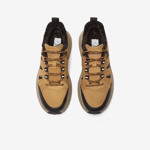 Bata休闲鞋男2024冬季新款厚底透气舒适牛皮通勤运动鞋F3818DM4