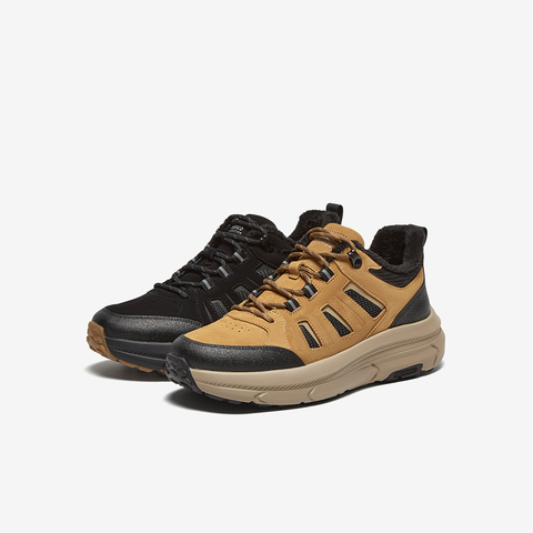 Bata休闲鞋男2024冬季新款厚底透气舒适牛皮通勤运动鞋F3818DM4