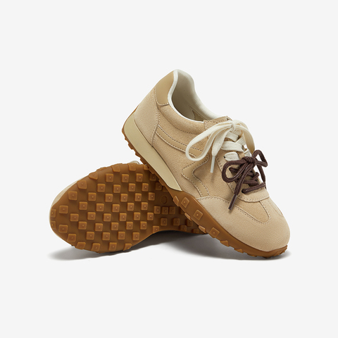 Bata阿甘鞋女2025春季商场新款厚底透气休闲百搭运动鞋6587DAM5