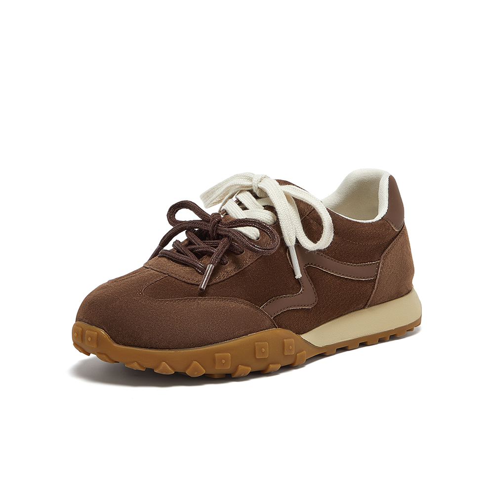 Bata阿甘鞋女2025春季商场新款厚底透气休闲百搭运动鞋6587DAM5