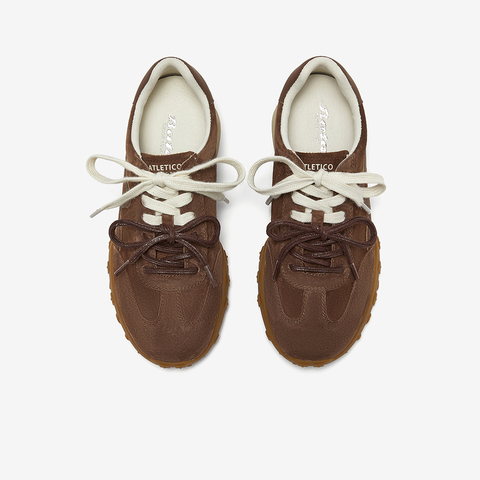 Bata阿甘鞋女2025春季商场新款厚底透气休闲百搭运动鞋6587DAM5