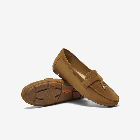 Bata乐福鞋女2025春商场新款英伦羊皮通勤百搭软底一脚蹬UFP11AA5