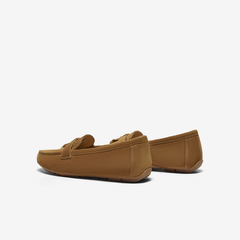 Bata乐福鞋女2025春商场新款英伦羊皮通勤百搭软底一脚蹬UFP11AA5