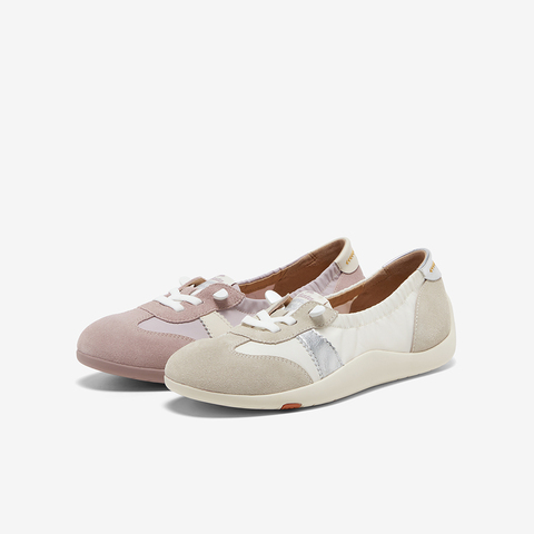 Bata休闲鞋女2025春季商场新款通勤牛剖皮德训百搭开车鞋ALI03AA5