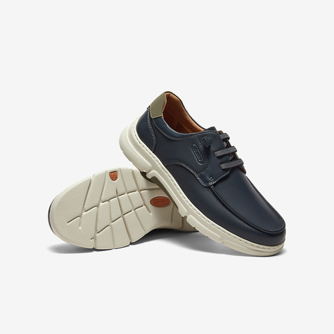 Bata休闲皮鞋男2025春季商场新款羊皮通勤舒适厚底皮鞋W9063AM5