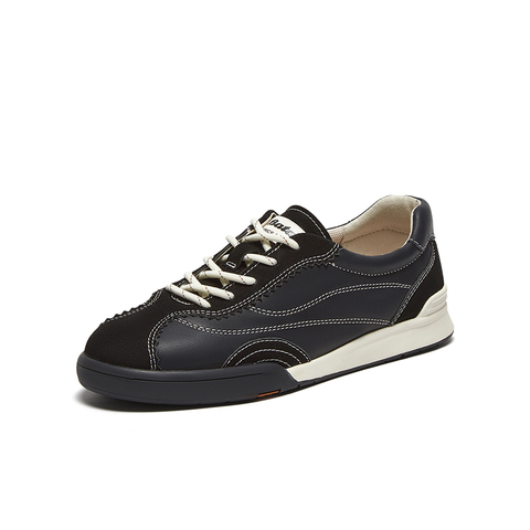 Bata休闲鞋女2025春季商场新款通勤百搭德训软底运动板鞋ACO22AM5