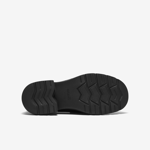 Bata乐福鞋女2025春商场新款学院英伦羊皮粗跟通勤单鞋AIZ01AA5