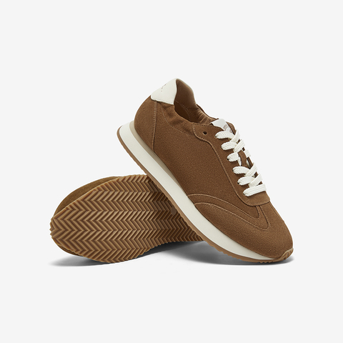 Bata阿甘鞋女2025春季新款牛皮厚底透气休闲百搭运动鞋UNP02AM5