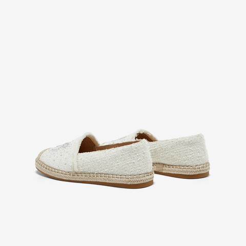 Bata渔夫鞋女2025春季新款通勤舒适百搭一脚蹬单鞋9571DAA5