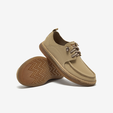 Bata休闲皮鞋男2025春季新款百搭牛剖层皮通勤商务皮鞋W6601AM5