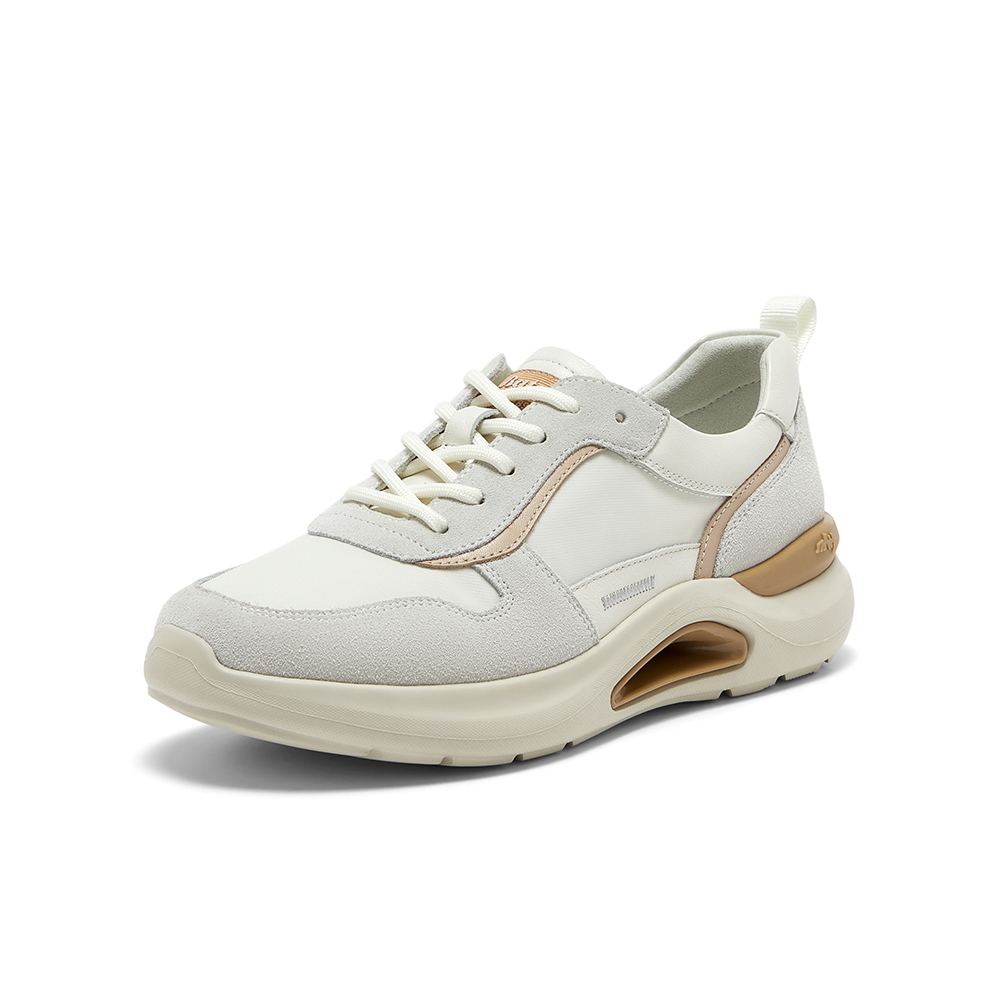 Bata休闲鞋女2025春季商场厚底透气通勤百搭运动鞋0730DAM5