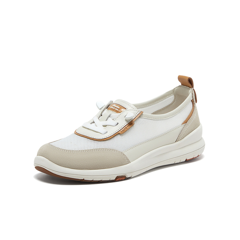 Bata休闲鞋女2025春商场新款厚底透气通勤百搭运动开车鞋AYN06BA5