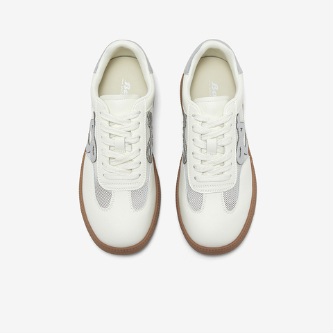 Bata休闲鞋女2025夏季新款厚底百搭通勤透气德训运动鞋817DDBM5