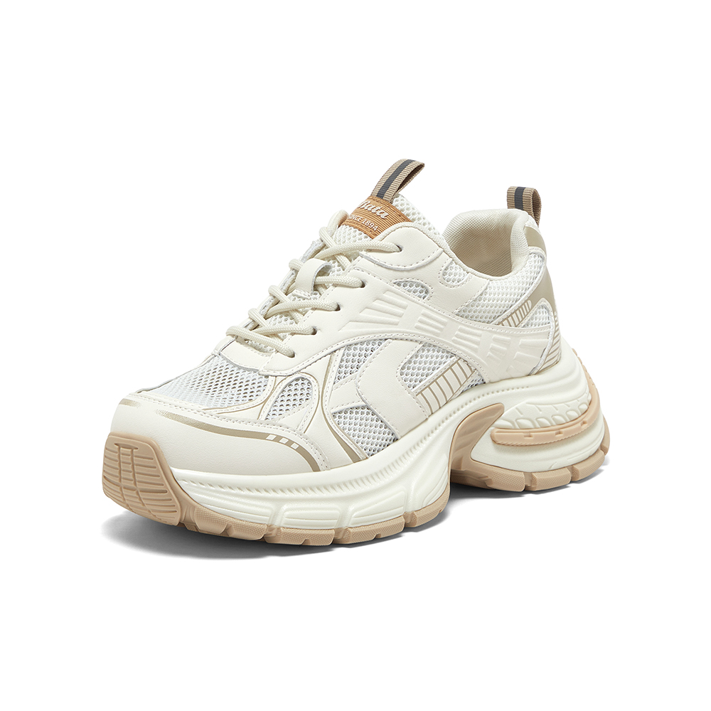 Bata老爹鞋女2025夏商场新款厚底通勤透气舒适运动休闲鞋AZA02BM5