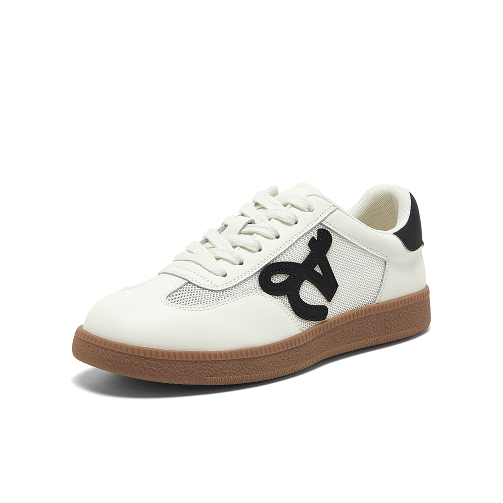 Bata休闲鞋女2025夏季新款厚底百搭通勤透气德训运动鞋817DDBM5