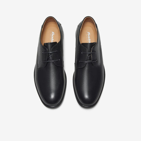 Bata商务正装鞋男2025夏季商场新款英伦牛皮德比通勤皮鞋335AEBM5