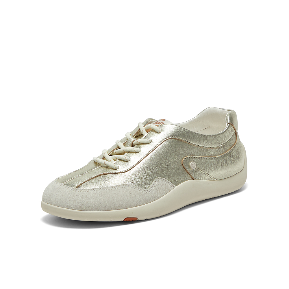 Bata休闲鞋女2025秋季商场新款通勤牛皮德训软底开车鞋ALI36CM5