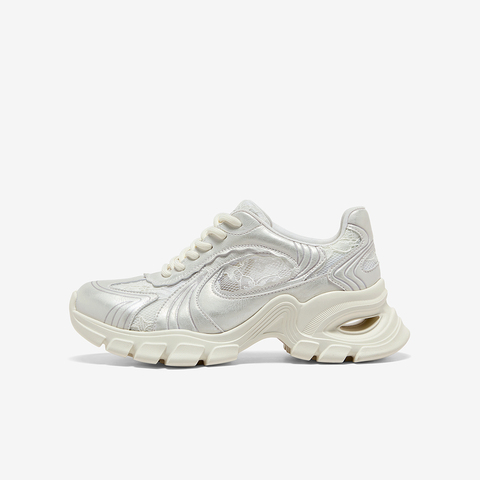 Bata高街老爹鞋女2025秋季商场新款厚底增高运动休闲单鞋11719CM5