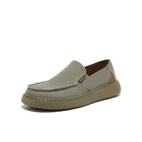 Bata乐福鞋男2025夏季新款休闲透气舒适厚底百搭一脚蹬W0011BM5