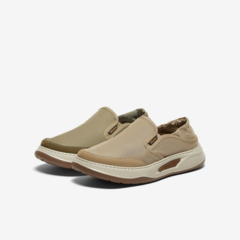 Bata乐福鞋男2025夏季新款休闲透气舒适厚底百搭一脚蹬L5770BM5