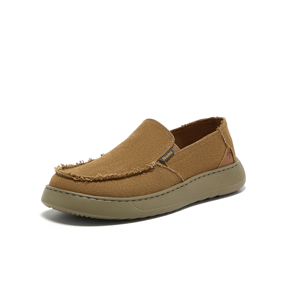 Bata乐福鞋男2025夏季新款休闲透气舒适厚底百搭一脚蹬W0011BM5