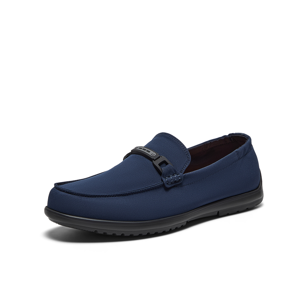 Bata乐福鞋男2025夏商场新款休闲透气舒适通勤百搭一脚蹬ESY02BM5