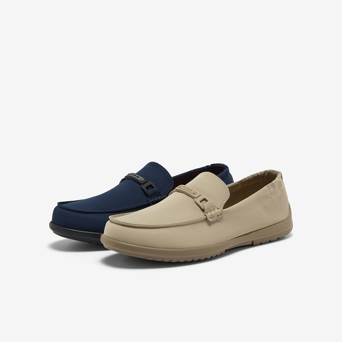 Bata乐福鞋男2025夏商场新款休闲透气舒适通勤百搭一脚蹬ESY02BM5