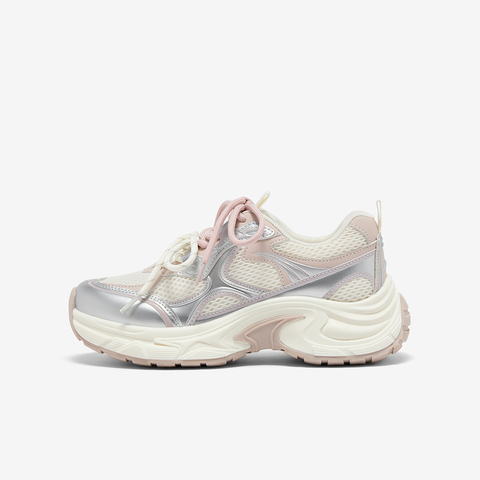 Bata老爹鞋女2025秋商场新款通勤百搭运动时尚厚底休闲鞋5825BCM5