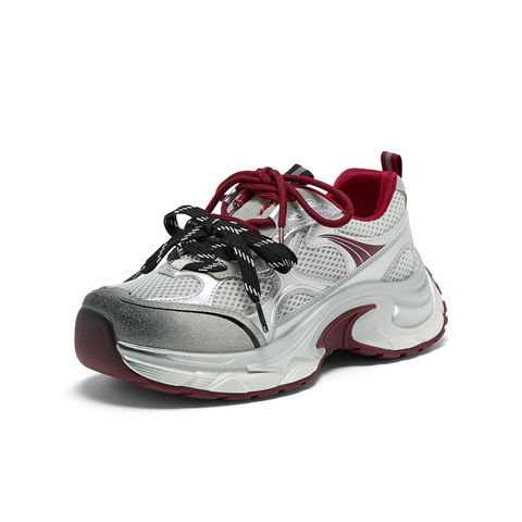 Bata老爹鞋女2025秋商场新款通勤百搭运动时尚厚底休闲鞋5825BCM5