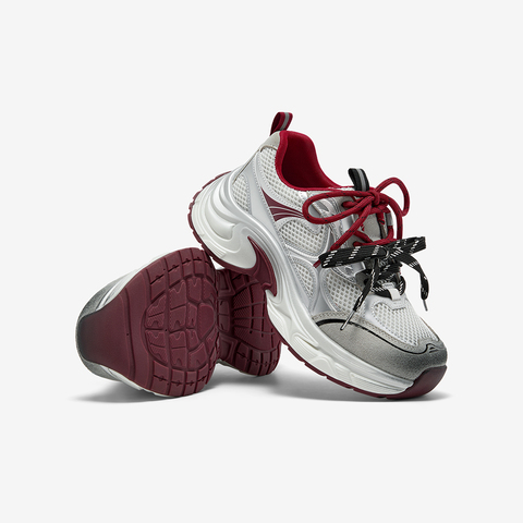 Bata老爹鞋女2025秋商场新款通勤百搭运动时尚厚底休闲鞋5825BCM5