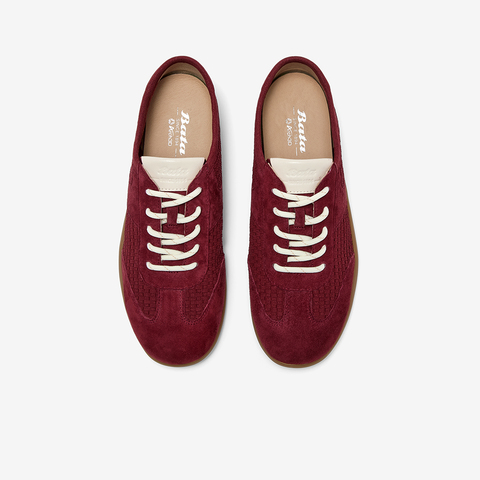 Bata休闲鞋女2025秋季商场新款通勤德训运动百搭开车鞋ALI10CM5