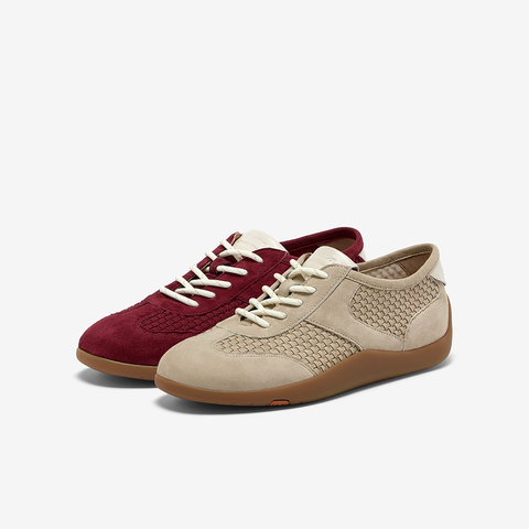 Bata休闲鞋女2025秋季商场新款通勤德训运动百搭开车鞋ALI10CM5