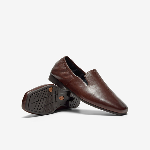 Bata乐福鞋女2025秋商场新款英伦羊皮通勤百搭软底一脚蹬AOP14CA5