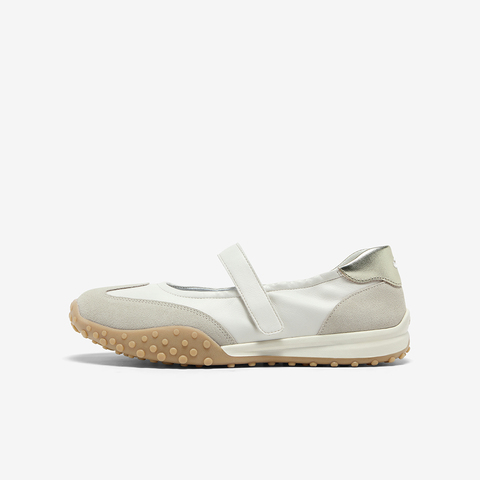 Bata休闲玛丽珍2025秋商场新款羊皮舒适通勤豆豆底单鞋AZX01CQ5