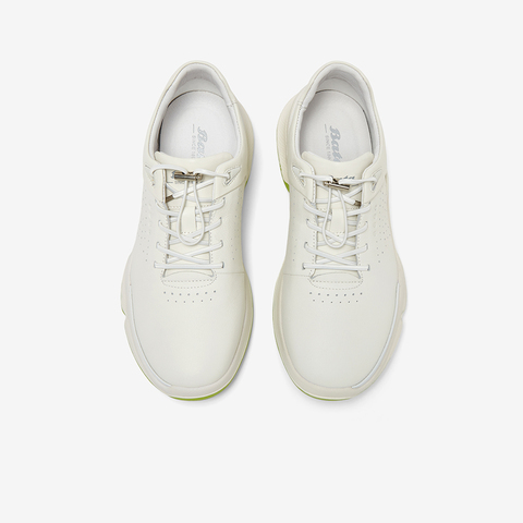 Bata休闲鞋男2025秋季商场新款厚底牛皮通勤透气运动鞋92C01CM5