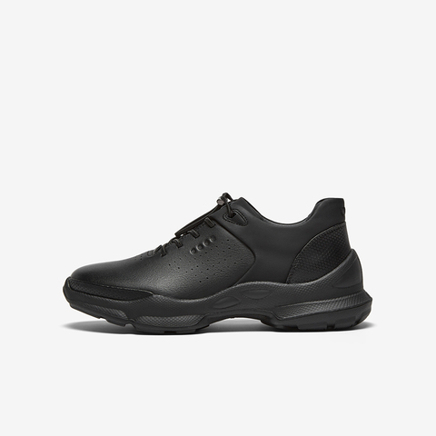 Bata休闲鞋男2025秋季商场新款厚底牛皮通勤透气运动鞋92C01CM5