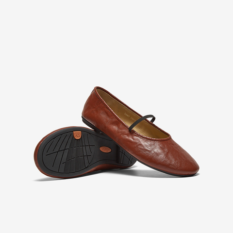 Bata羊皮书玛丽珍女2025秋商场新款百搭通勤浅口软底单鞋53967CQ5