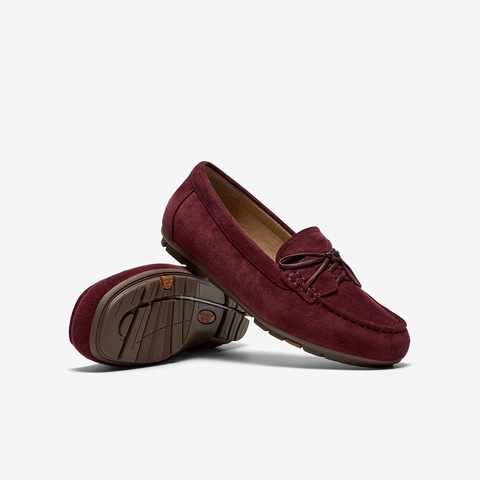 Bata乐福鞋女2025秋商场新款复古英伦风羊皮软底一脚蹬AQQ03CA5