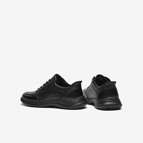 Bata休闲鞋男2025秋季商场新款羊皮通勤厚底通勤休闲皮鞋29282CM5