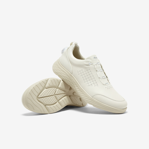 Bata休闲鞋男2025秋季商场新款牛皮厚底透气通勤休闲鞋24025CM5