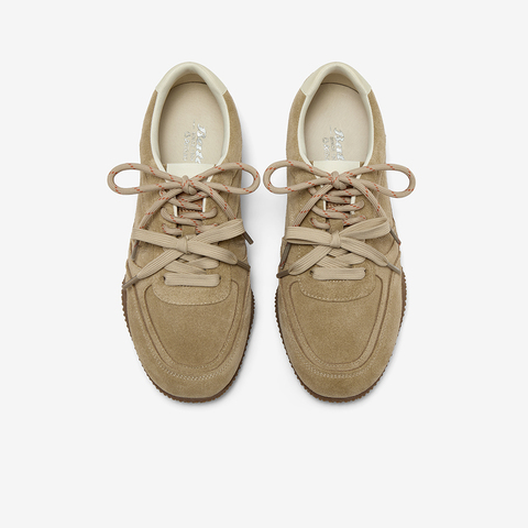 Bata阿甘鞋女2025秋季新款厚底透气休闲百搭运动鞋UNX09CM5