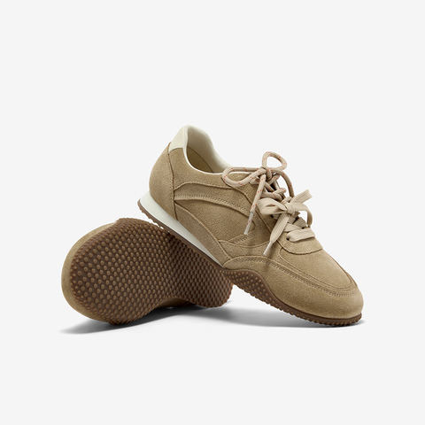 Bata阿甘鞋女2025秋季新款厚底透气休闲百搭运动鞋UNX09CM5