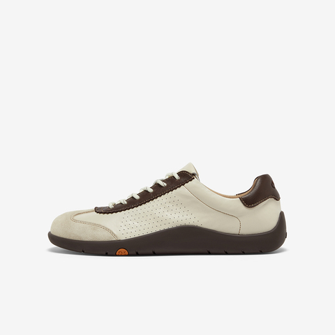 Bata休闲鞋男2025秋商场新款百搭通勤羊皮潮流德训运动鞋EYR36CM5