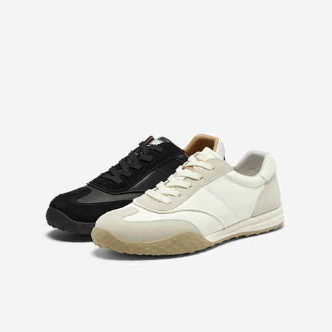 Bata休闲鞋男2025秋商场新款百搭通羊皮潮流德训运动鞋51069CM5